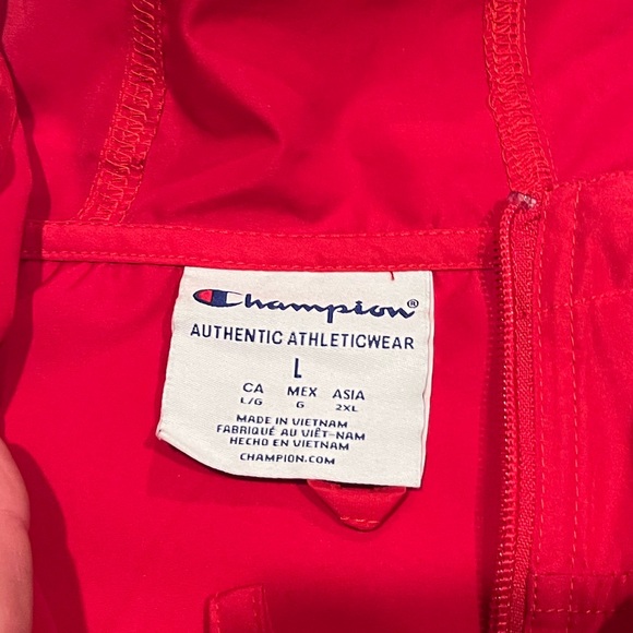 Wisconsin waterproof hooded rain pullover anorak jacket. - Picture 3 of 4